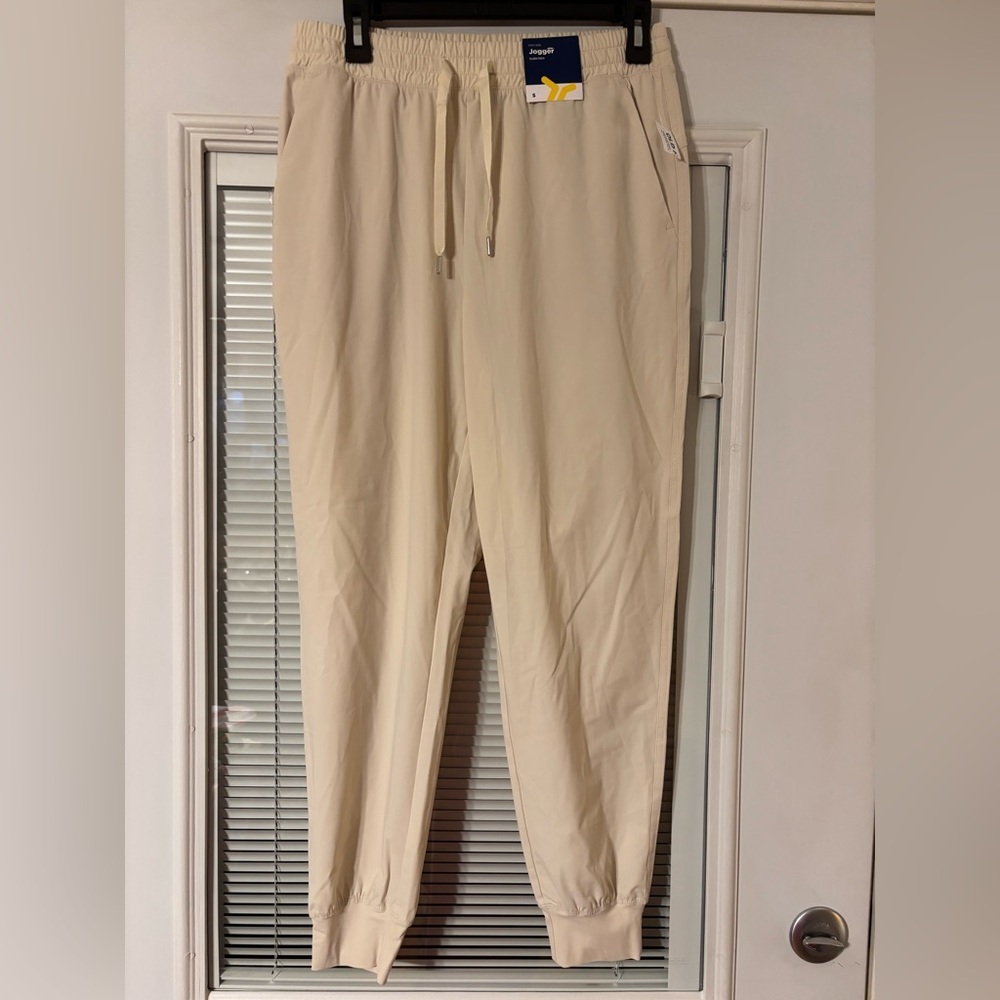 Old Navy Cream Track Pants